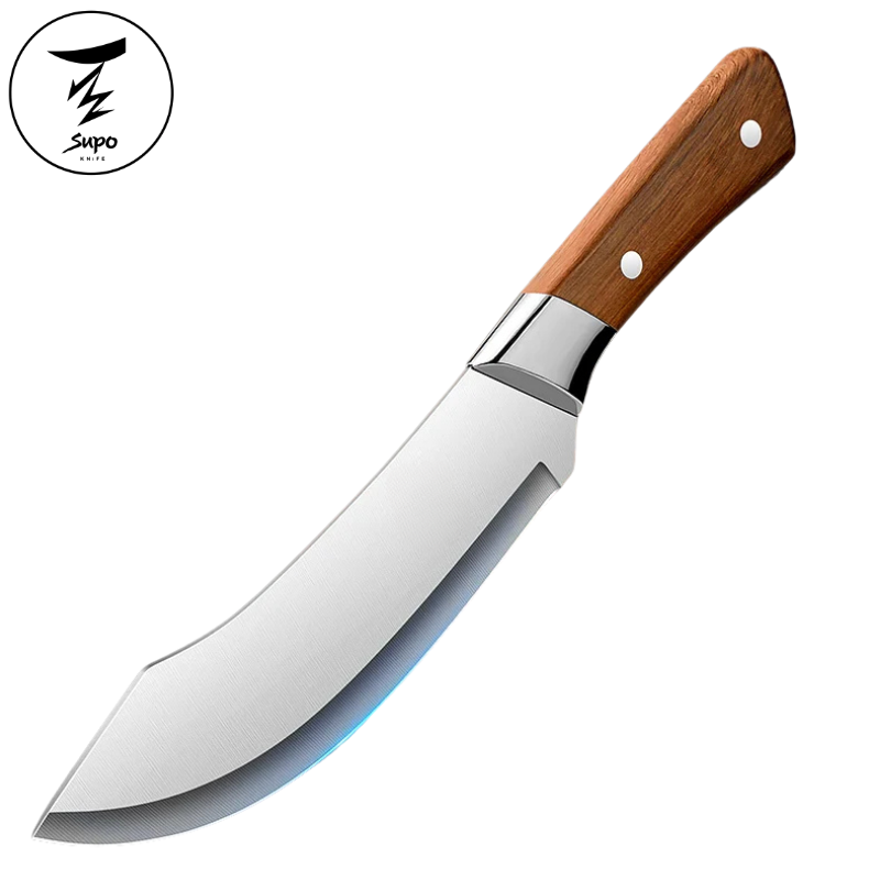1PC Meat & Bone Butcher Knife with Cover