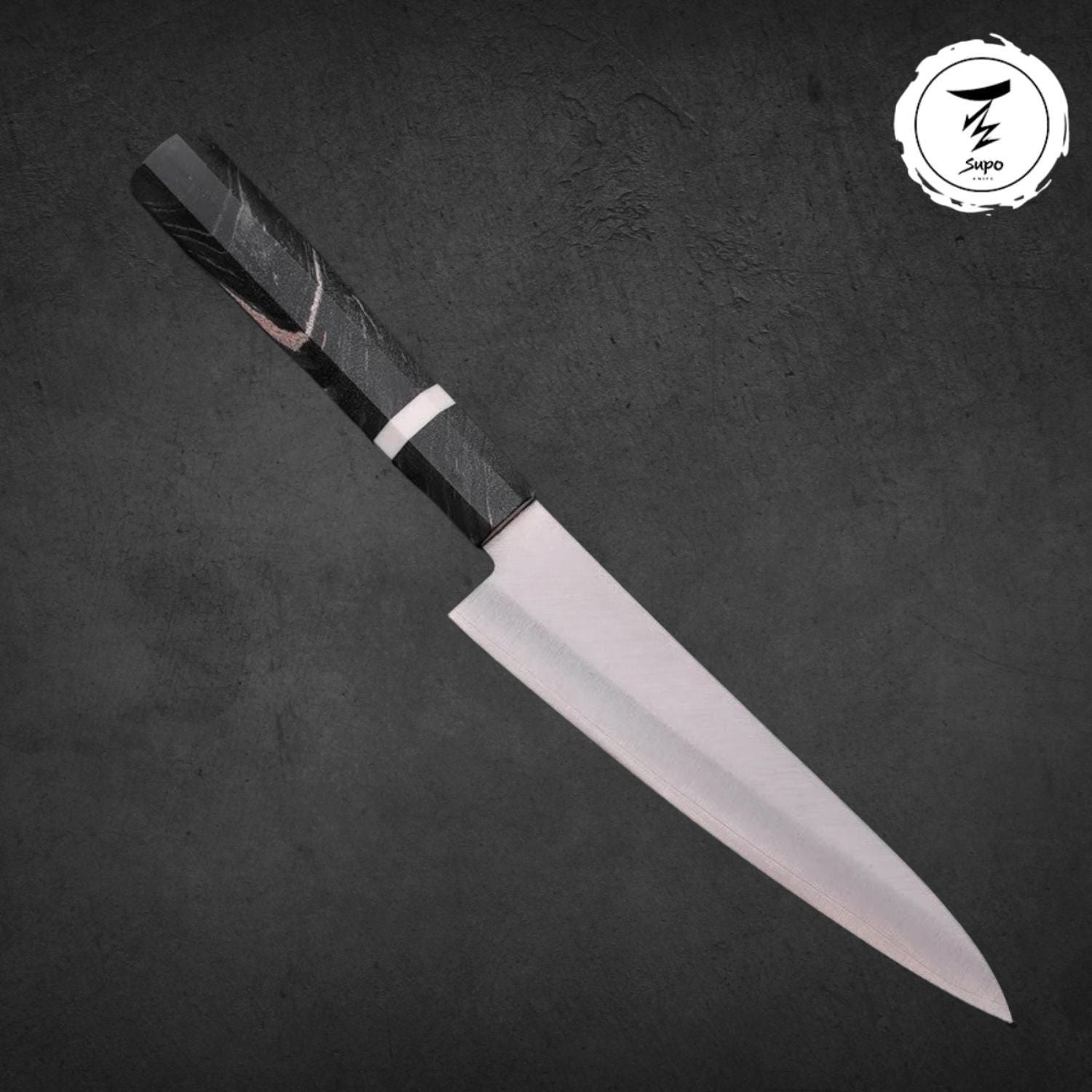 150mm Petty Knife VG-10 Polished Marbled Maple Handle