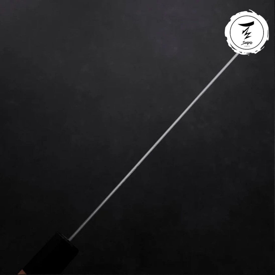 210mm Japanese Kiritsuke Knife VG-10 Polished with Cherry Handle 